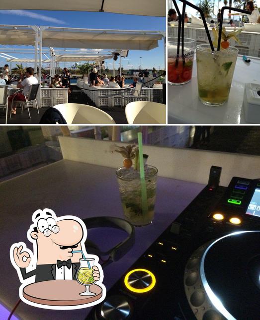 Estas son las imágenes que hay de bebida y comida en Laydown Puerto Valencia