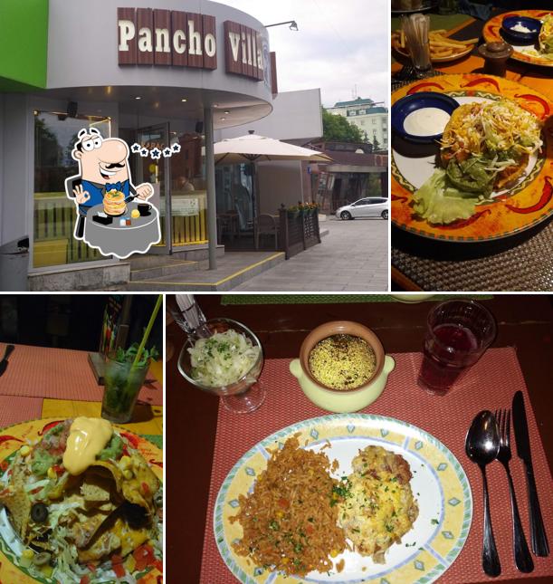 Food at Pancho Villa