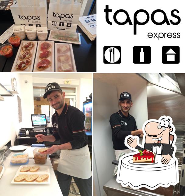 "TAPAS EXPRESS" предлагает разнообразный выбор десертов