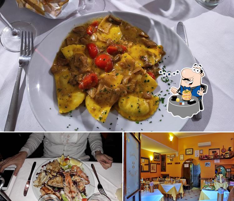 Cibo al Trattoria Spirito Santo