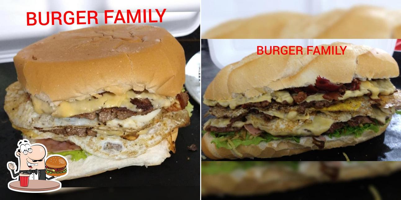 Order a burger at Burger Family