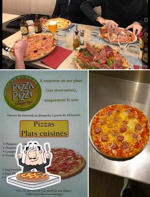 Essayez différents types de pizzas