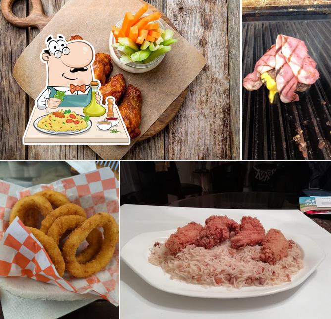 TRUST BURGER & GRILL Hot Wings, Chicken ,Beef Classic Burger halal