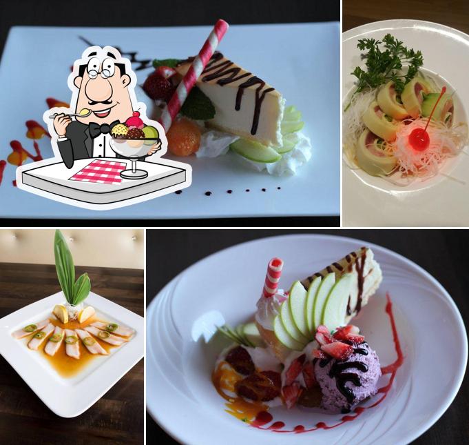 "Wasabi Sushi & Asian fusion" предлагает большое количество десертов