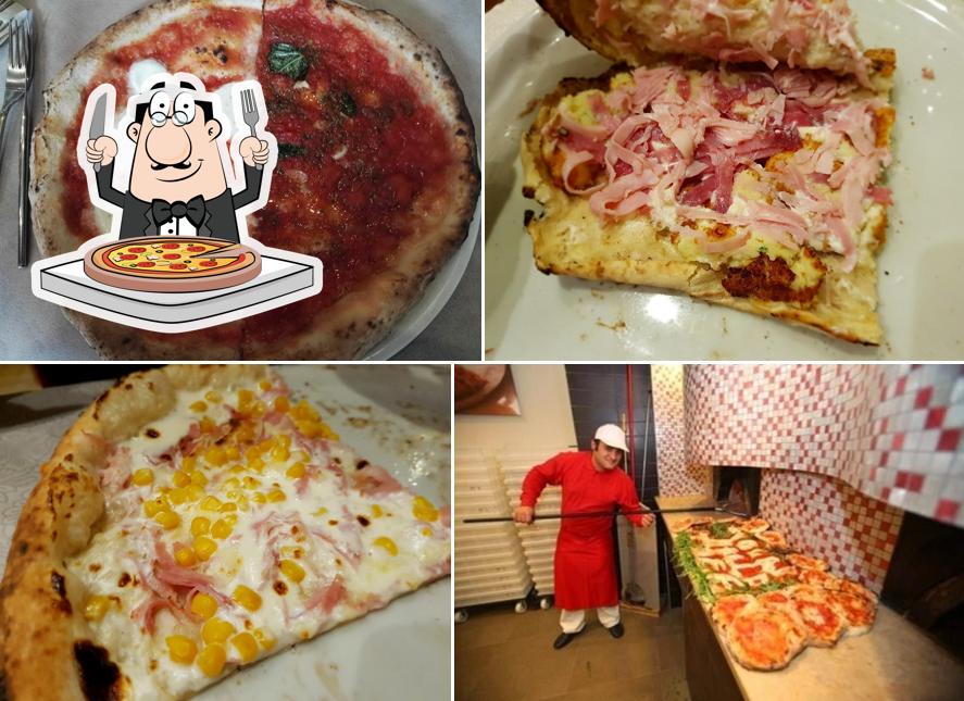 Scegli tra le svariate varianti di pizza