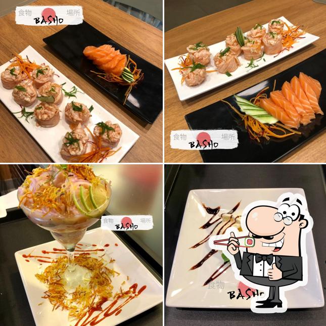 Rolos de sushi são oferecidos por Basho Sushi