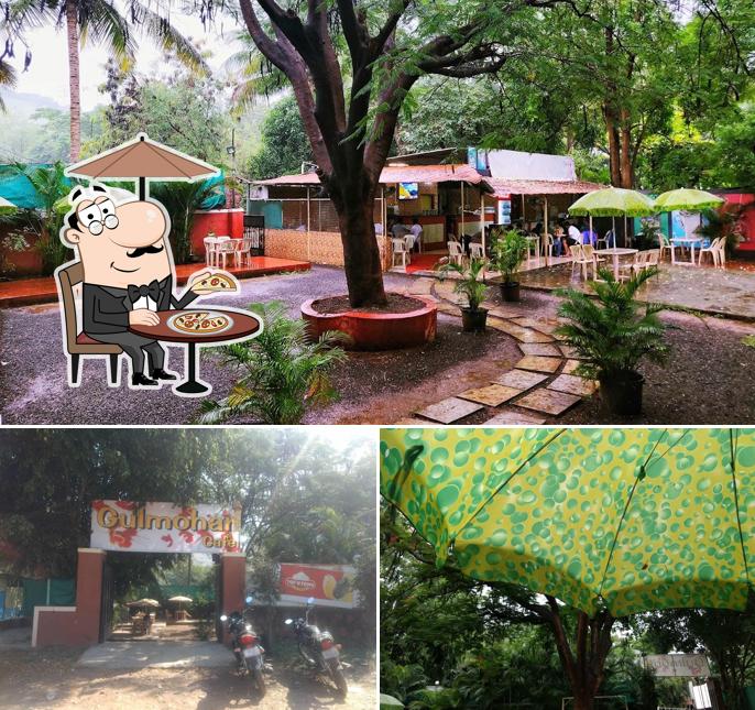 Check out how Cafe gulmohar looks outside