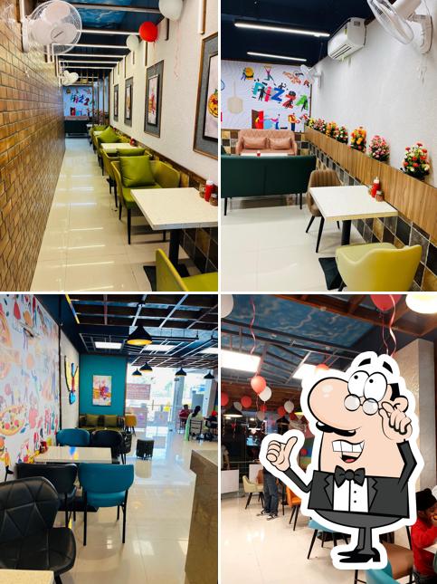 The interior of Hungry point