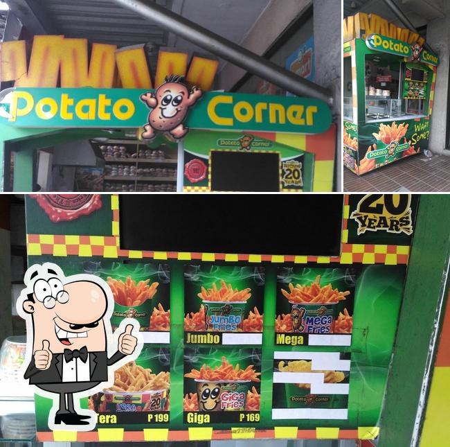 Look at the picture of Potato Corner