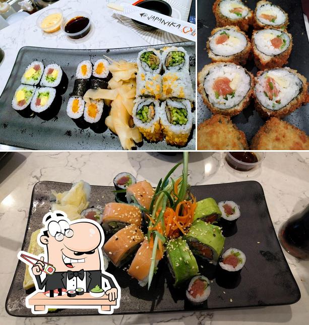 Essayez différentes options de sushi