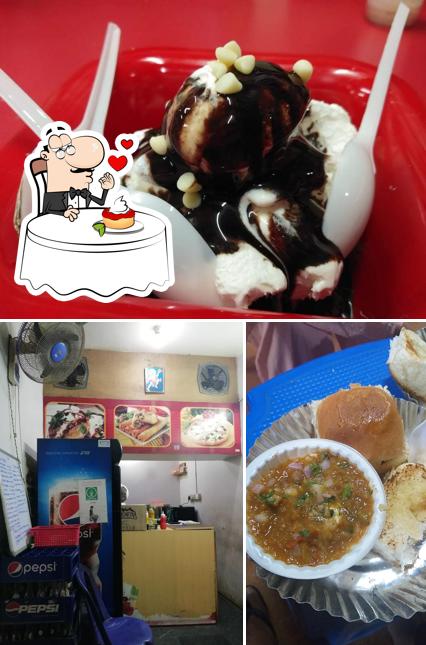 Kolhapur Chats provides a variety of sweet dishes