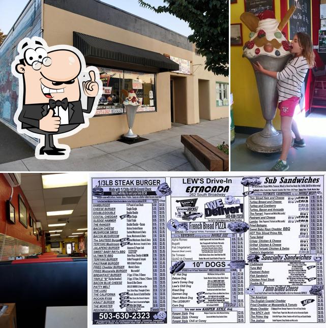 Lew's DriveIn in Estacada Restaurant menu and reviews