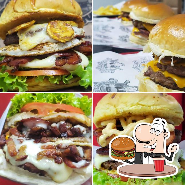 Delicie-se com um hambúrguer no Bruno's Burguer