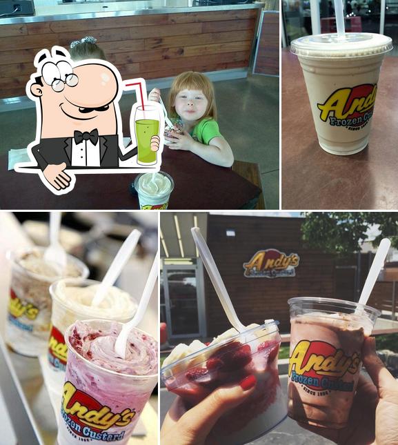 Andy's Frozen Custard, 8251 E 102nd St S in Tulsa Restaurant menu and