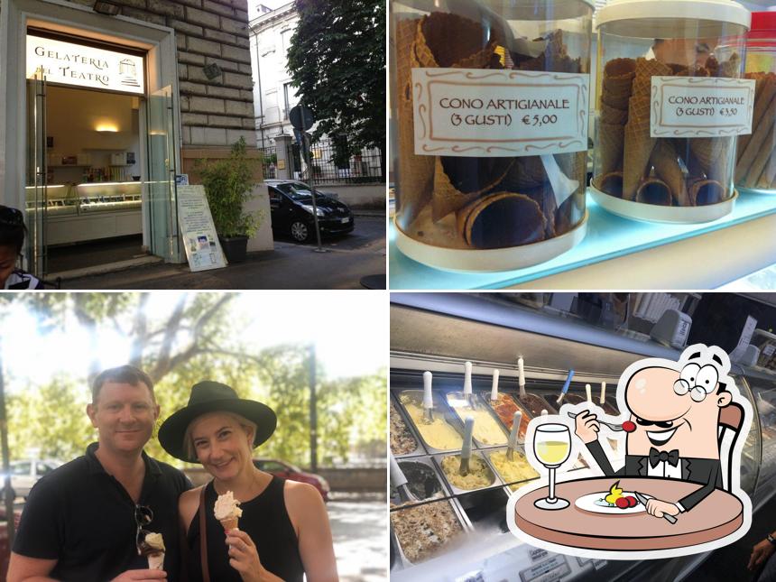 Cibo al Gelateria del Teatro al Lungotevere
