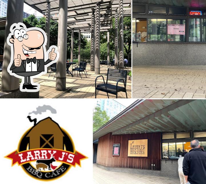 Vea esta foto de Larry J's BBQ Cafe