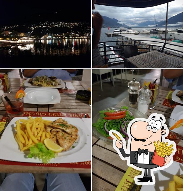 Assaggia un piatto di chips a Trinity Boat Locarno