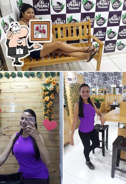 O interior do Ki Açaí Nordeste - Araturi