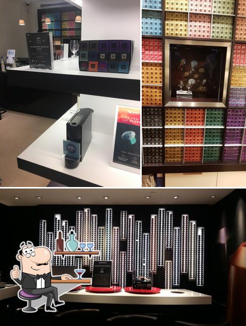 Dai un'occhiata agli interni di Boutique Nespresso Milano San Babila