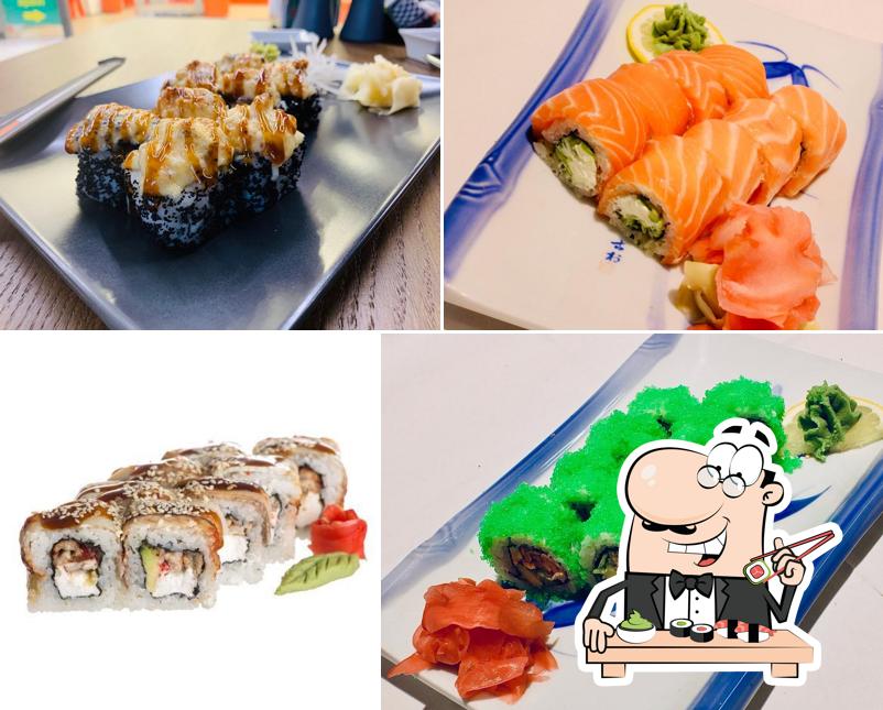 Essayez différentes options de sushi