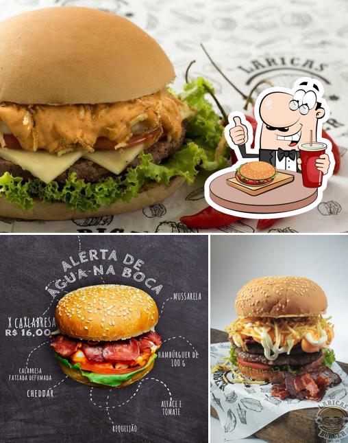 Hambúrguer em Laricas Burger