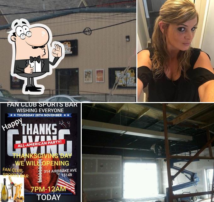 Fan Club Sports Bar in Wilmerding Restaurant menu and reviews