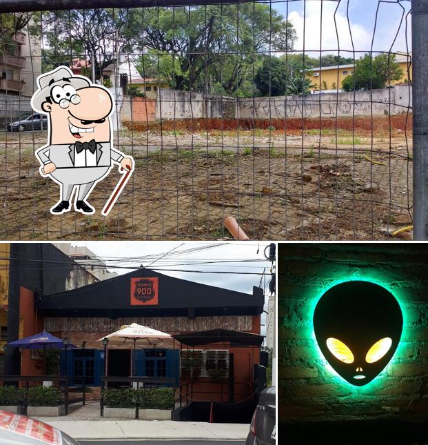 O exterior do Porão 900