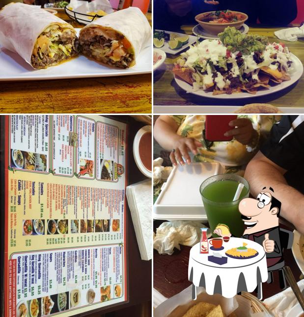 Burritos Mi Tierra, 444 N Weber Rd in Romeoville Restaurant menu and