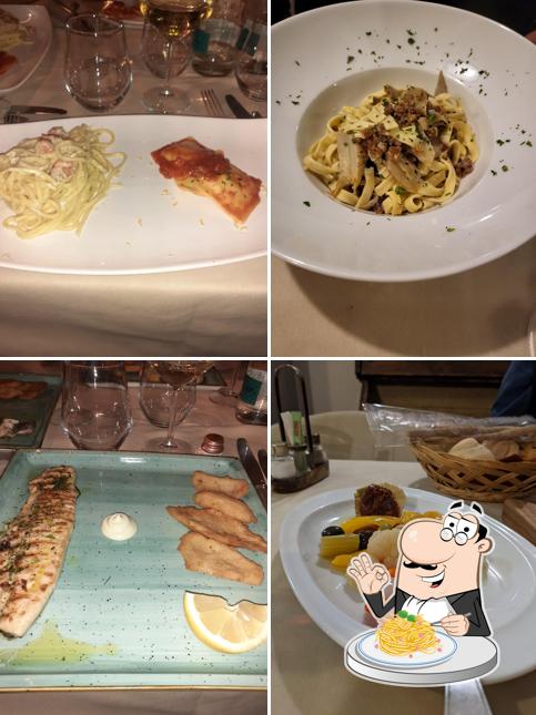 Spaghetti alla carbonara al Punta da Dino