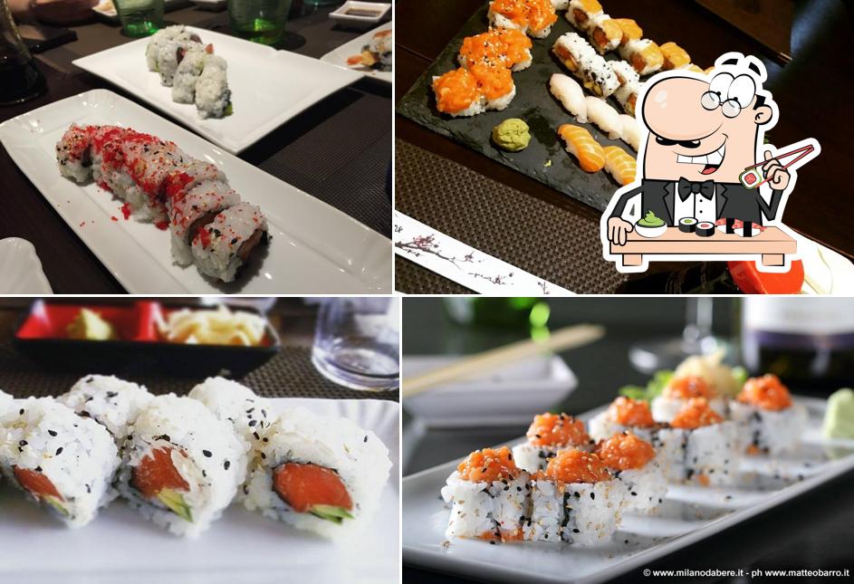 At Shin Fusion Restaurant, you can taste sushi