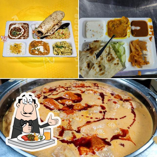 Meals at Bhena Da Dhaba Mohali ਭੈਣਾਂ ਦਾ ਢਾਬਾ ਮੋਹਾਲੀ