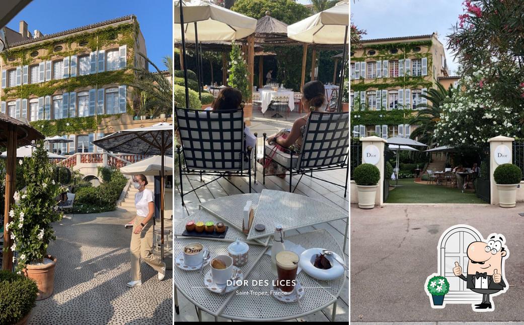 L'extérieur de DIOR Café des Lices