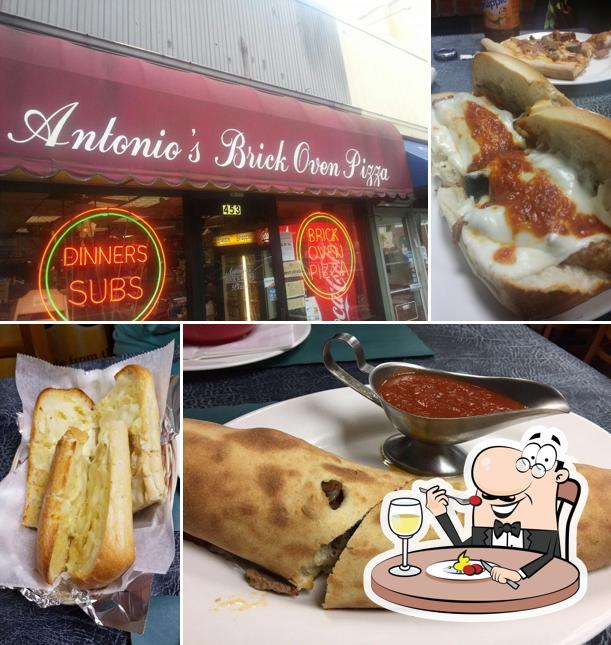 Antonio's Brick Oven Pizza in Metuchen Restaurant menu and reviews