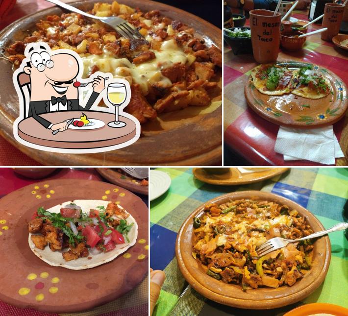 Meals at El Mesón del Taco