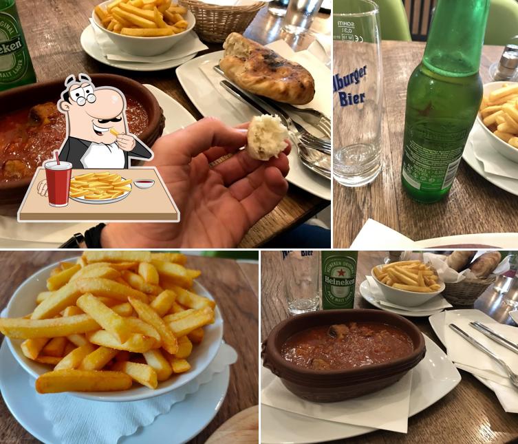 Prueba sus patatas fritas en Grill Haus