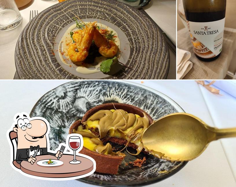 Tra le varie cose da Scjabica Cuoco Pescatore si possono trovare la cibo e bevanda