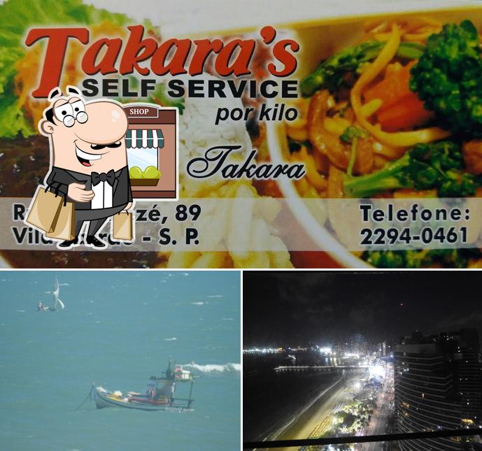 O Takara's se destaca pelo exterior e comida