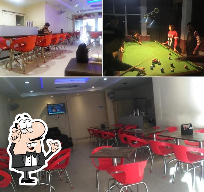 The interior of Hangout Restaurant and Gaming Club