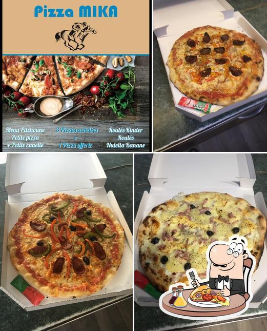 Try out pizza at Pizza Mika