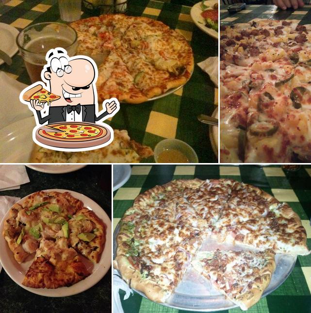 Pick pizza at The Gourmet Pizza Shoppe