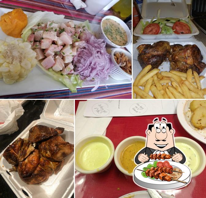Restaurante Pollos A La Brasa El Chalan, Boston, 405 Chelsea St Carta