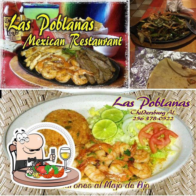 Try out seafood at Las Poblanas Mexican Restaurant