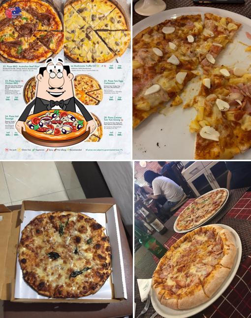 Elige una pizza en Pizzaria Hut 1