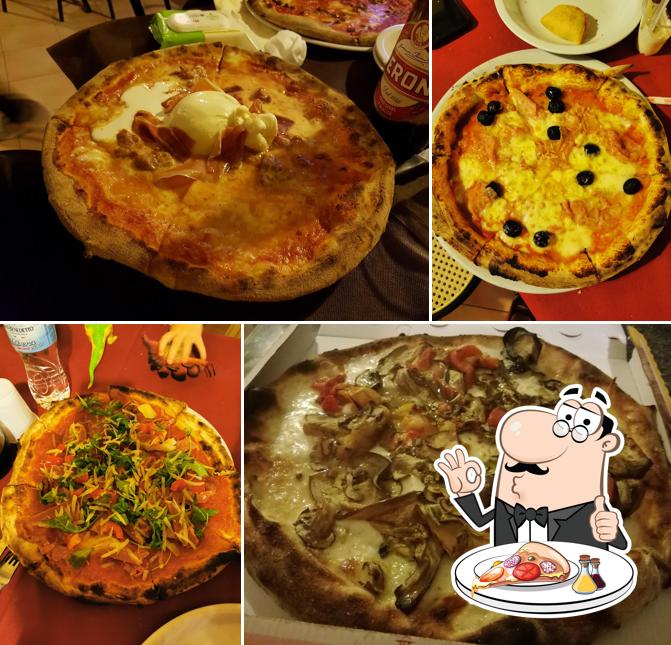 Scegli una pizza a Pizzeria Bistró da Gino