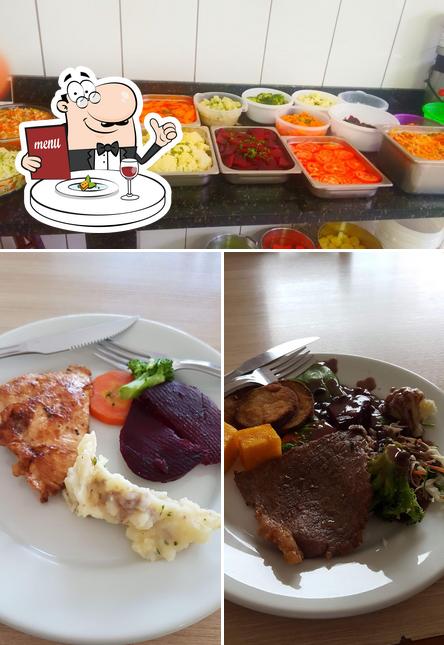 Comida em Restaurante Casa Nova