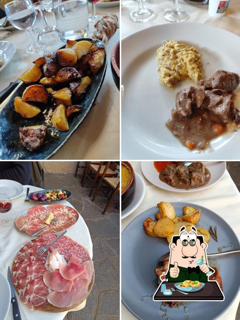 Cibo al Ristorante Bar Ranch Augusto