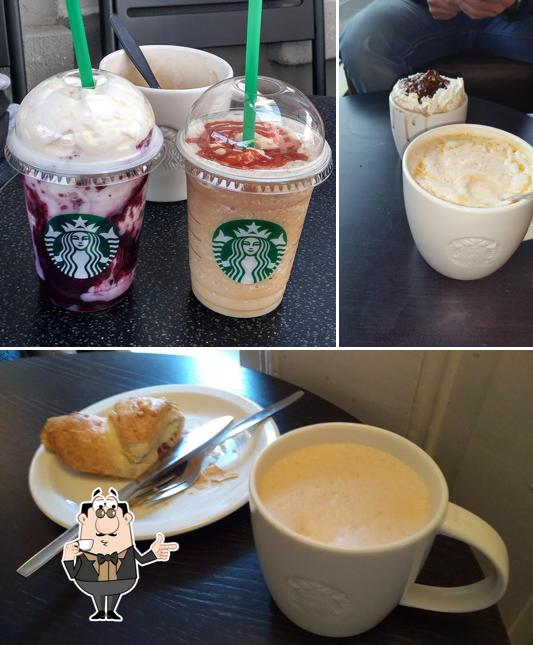 Goditi un drink a Starbucks