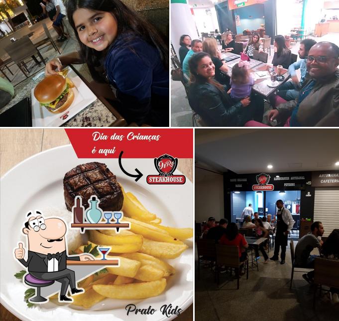 A foto do Giro Prime Food’s interior e comida