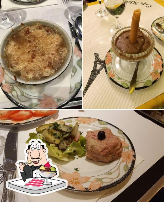 N'oubliez pas de commander un dessert à Café Kléber