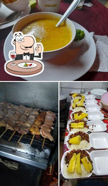 Platos en Bar Brasil